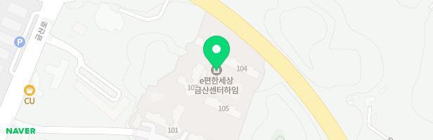 e편한세상 금산 센터하임 어린이놀이터-1 지도 이미지