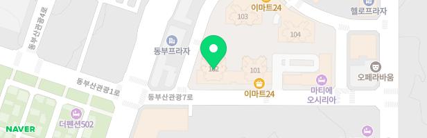 오시리아스위첸마티에 아파트 어린이놀이터 지도 이미지