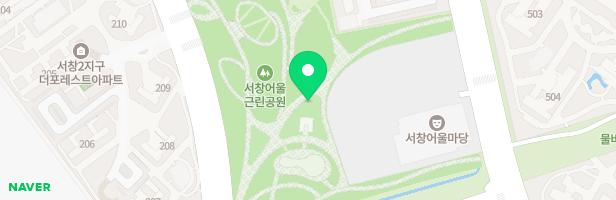 어울근린공원 모험놀이시설 지도 이미지