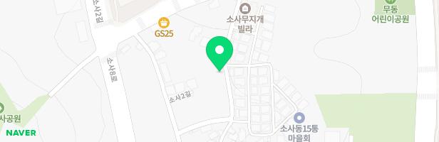 (평택소사3지구)대동어린이공원 놀이시설 지도 이미지