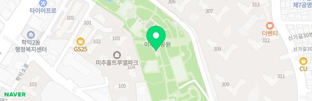 인천 미추홀 학익 트루엘 파크 아파트 놀이터2 지도 이미지