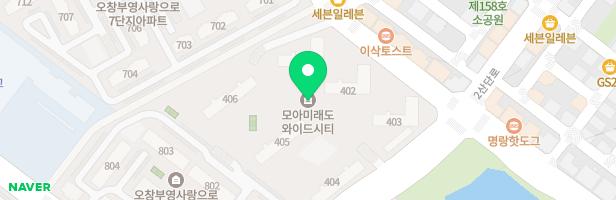 모아미래도 와이드시티 실내놀이시설 지도 이미지
