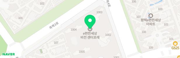 평택용죽비전센터포레 106동 앞 어린이놀이터1, 유아놀이터 지도 이미지