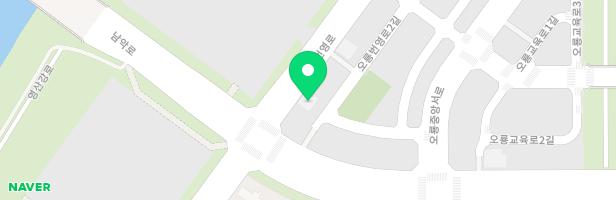 오룡지구 공공공지 9호 어린이놀이터 지도 이미지