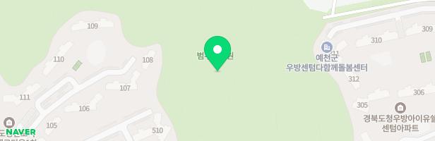 범우리공원 숲속놀이터 지도 이미지