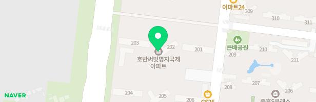 명지 호반베르디움 2차 실내놀이터 지도 이미지