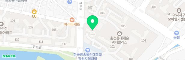 롯데캐슬위너클래스 101동 앞 어린이놀이터 2 지도 이미지