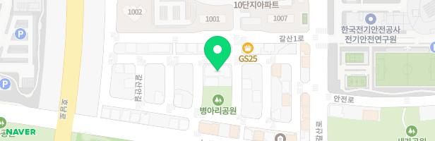 민족사관유치원 어린이놀이시설 지도 이미지