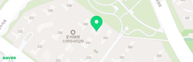 운서SK뷰스카이시티2차 어린이놀이터(242동앞) 지도 이미지