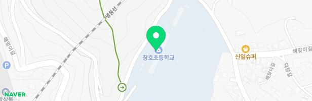 창호초 상상놀이터 지도 이미지