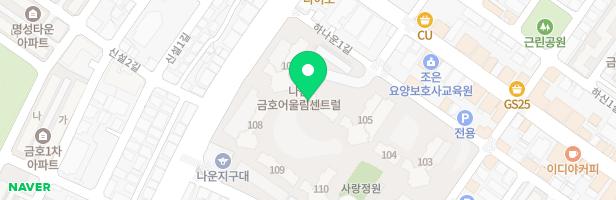 군산나운금호어울림 센트럴아파트 어린이놀이터(109동 앞) 지도 이미지