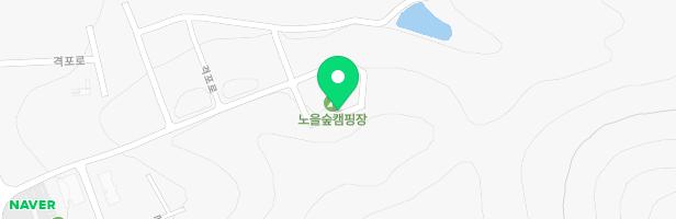 노을숲캠핑장 지도 이미지
