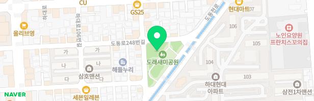 상평제2어린이공원(도래새미공원) 어린이물놀이시설 지도 이미지
