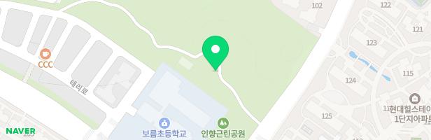 인향근린공원 지도 이미지