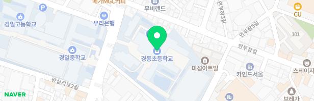 경동초 놀이시설 지도 이미지