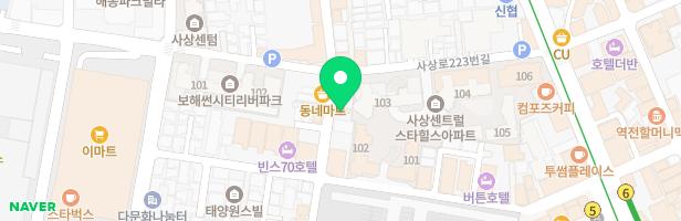 센트럴스타힐스 아파트(104동 앞) 지도 이미지