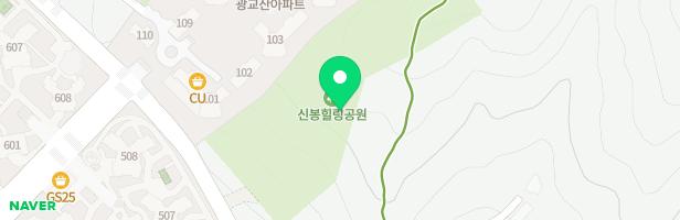 신봉힐링근린공원 물놀이터 지도 이미지
