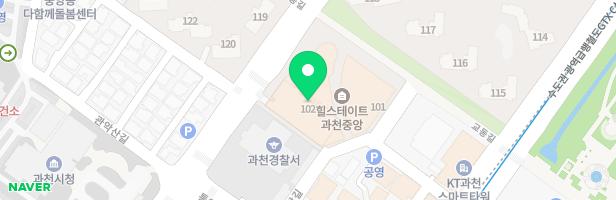 힐스테이트과천중앙오피스텔 유아놀이터(2층) 지도 이미지