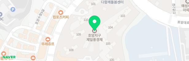 호암 제일 풍경채 어린이 놀이시설 3 (106동 유아놀이터) 지도 이미지