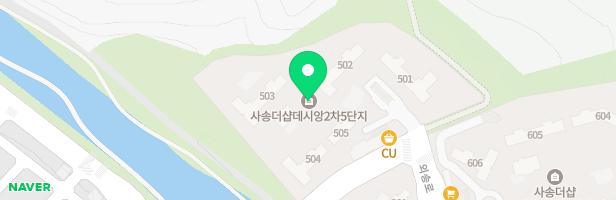사송더샵데시앙2차5단지아파트 어린이놀이터1(505동옆) 지도 이미지