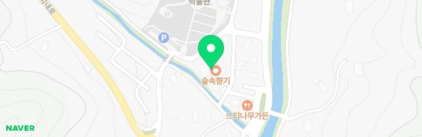 어린이백제체험관 놀이시설(칠갑어드벤처관) 지도 이미지