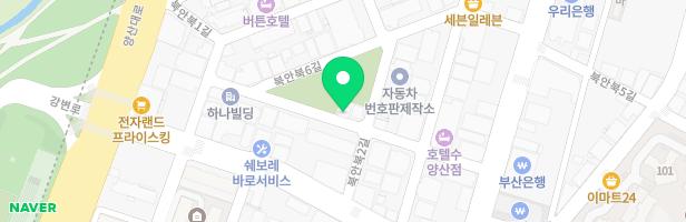 서북안어린이공원 지도 이미지