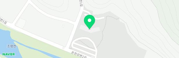봉명산유아숲체험원 지도 이미지
