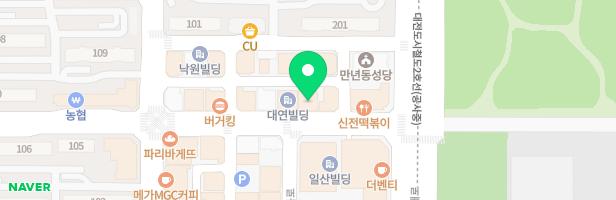 우리끼리키즈카페 빛나는마을 월평선사점 지도 이미지