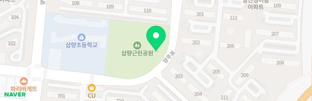 삽량근린공원 지도 이미지