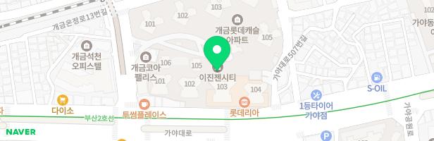 이진젠시티 유아놀이터 지도 이미지