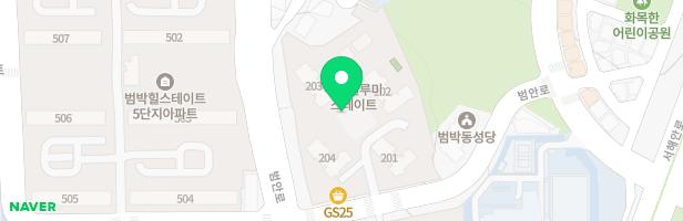 부천일루미스테이트 어린이놀이터 201동 앞 지도 이미지