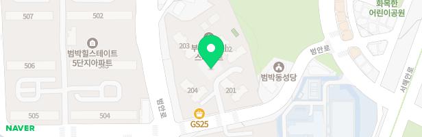 부천일루미스테이트 유아놀이터 202동 앞 지도 이미지