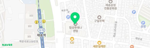 협성루에나센텀 오피스텔 어린이놀이터 지도 이미지