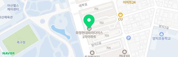 화정현대1차 701동 어린이 놀이터 지도 이미지