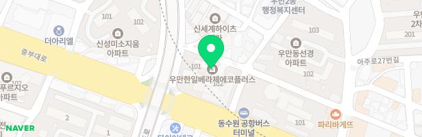 우만 베라체 어린이놀이터 지도 이미지