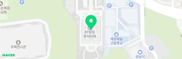 KT꿈나무어린이집 지도 이미지