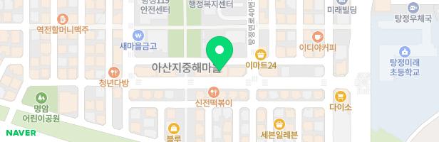 꿀잼 실내놀이터(탕정점) 지도 이미지