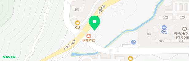 갈비만 거제점 지도 이미지