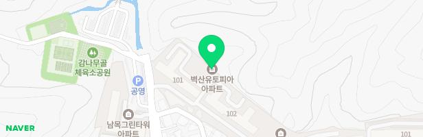 벽산유토피아 2동 놀이터 지도 이미지