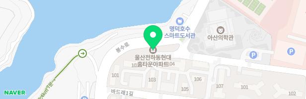 전하현대홈타운 101동 놀이터 지도 이미지
