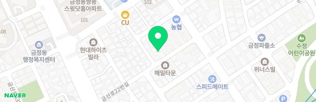 군포시립 금정동어린이집 실내놀이방 지도 이미지