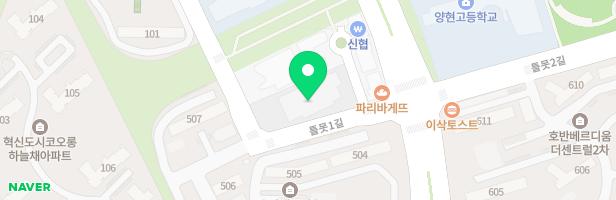 전북혁신도시 복합혁신센터 실내 1층 영유아놀이터 지도 이미지