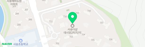 사송더샵데시앙2차7단지아파트 어린이놀이터3(705동 옆) 지도 이미지