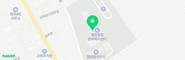철원종합문화복지센터 내 어린이놀이시설 지도 이미지