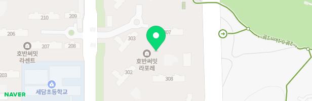 호반써밋라포레아파트 유아놀이터 지도 이미지
