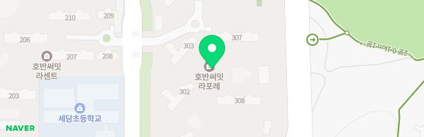 호반써밋라포레아파트 어린이놀이터2 지도 이미지