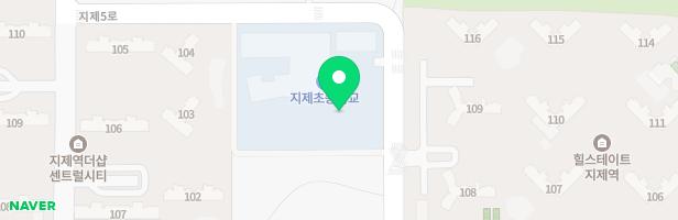 지제초등학교 어린이놀이시설 지도 이미지