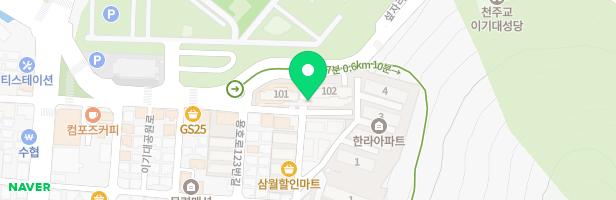 행복주택 아파트 실외 어린이놀이터 지도 이미지