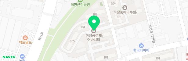 포레스트 놀이터(목포 하당 제일풍경채 센트럴퍼스트) 지도 이미지