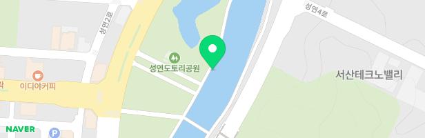 테크노 제1호 근린공원 어린이놀이터 지도 이미지